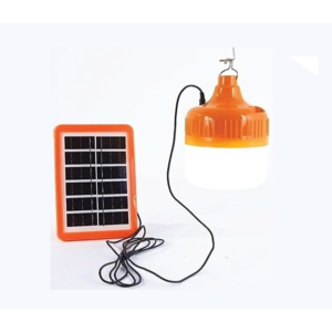 Rechargable solar LED bulb