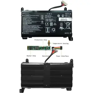 HP Omen 17-AN FM08 16 pin/12 pin Original Genuine Battery